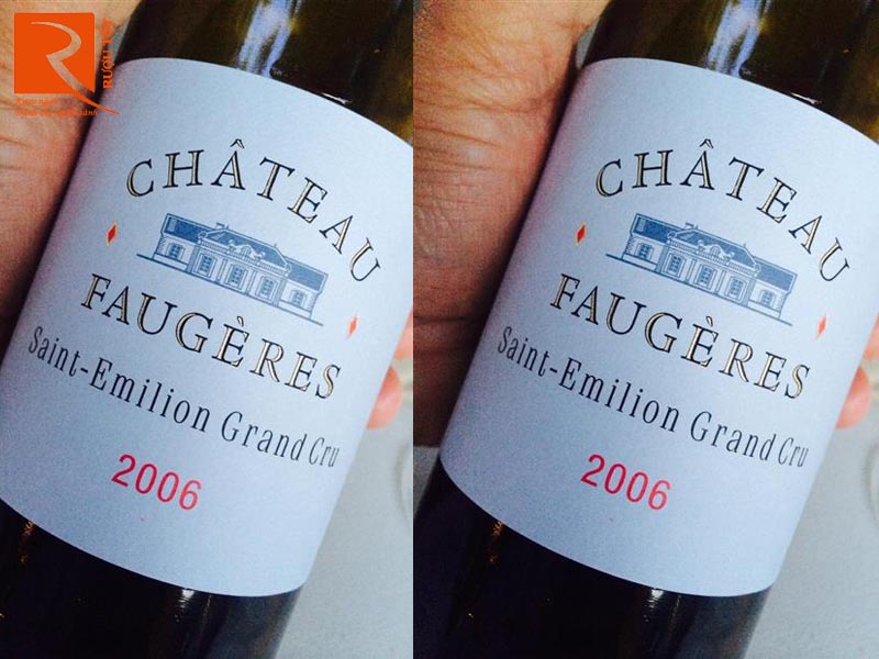 Rượu vang Pháp Chateau Faugeres Saint Emilion