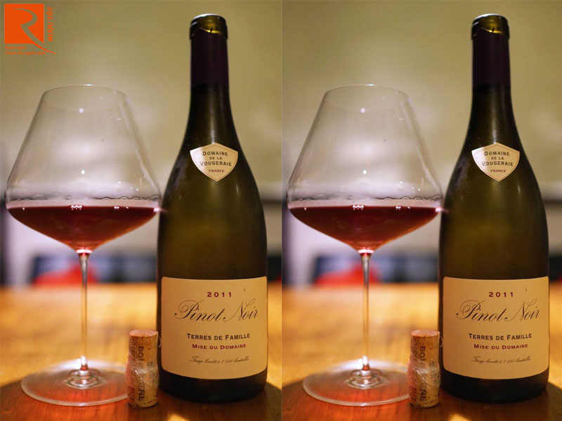 Rượu vang Pháp Pinot noir Domaine de la vougeraie