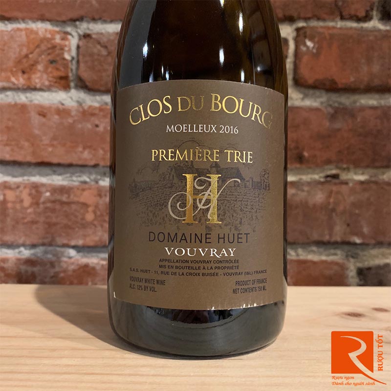 Rượu Vang Clos du Bourg Moelleux Premiere Trie Vouvray