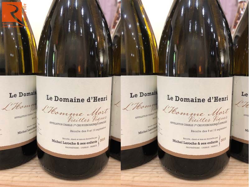 Rượu vang Pháp Le Domaine dHenri LHomme Mort Vieilles Vignes