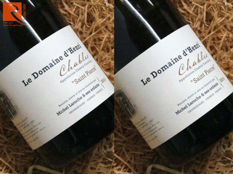 Rượu vang Pháp Le Domaine dHenri Saint Pierre