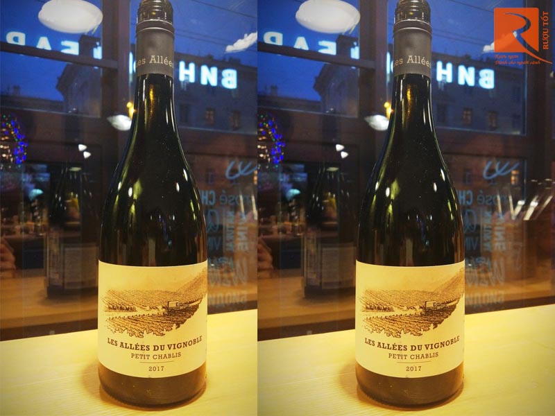 Rượu vang Pháp Les Allees du Vignoble Petit Chablis