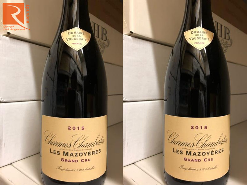 Rượu vang Pháp Charmes Chambertin Les Mazoyeres Grand Cru