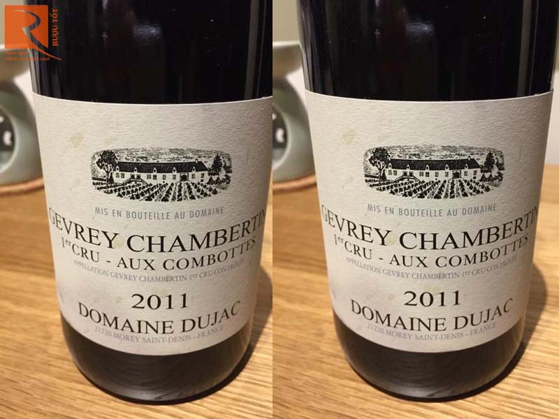 Rượu vang Pháp Gevrey Chambertin 1st Cru Aux Combottes Domaine Dujac