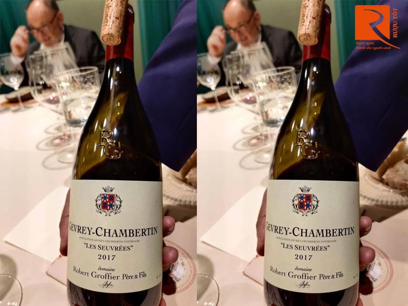 Rượu vang Pháp Gevrey Chambertin Les Seuvrees Robert Groffier