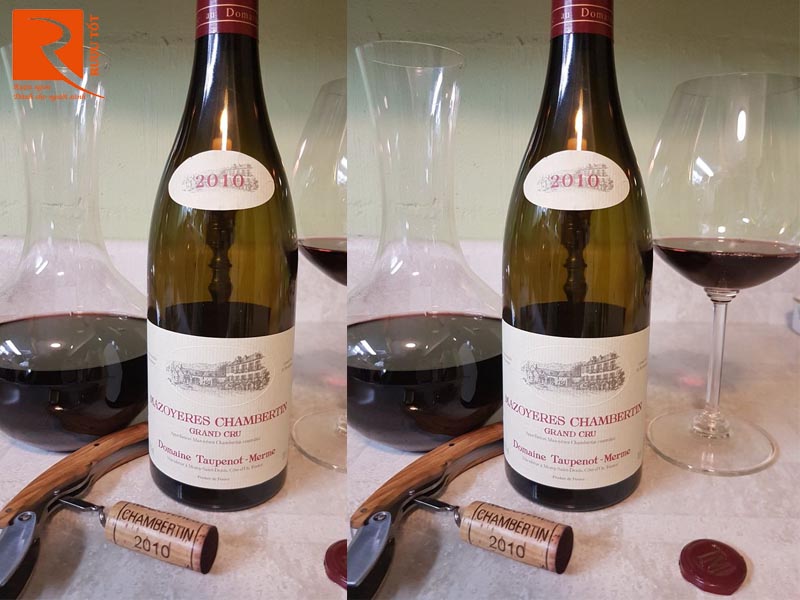 Rượu vang Pháp Mazoyeres Chambertin Domaine Taupenot Merme