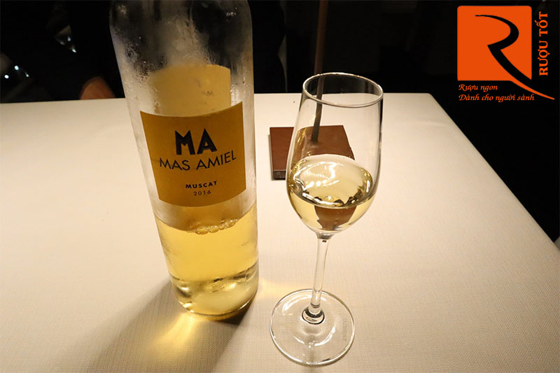 Rượu Vang Mas Amiel Muscat