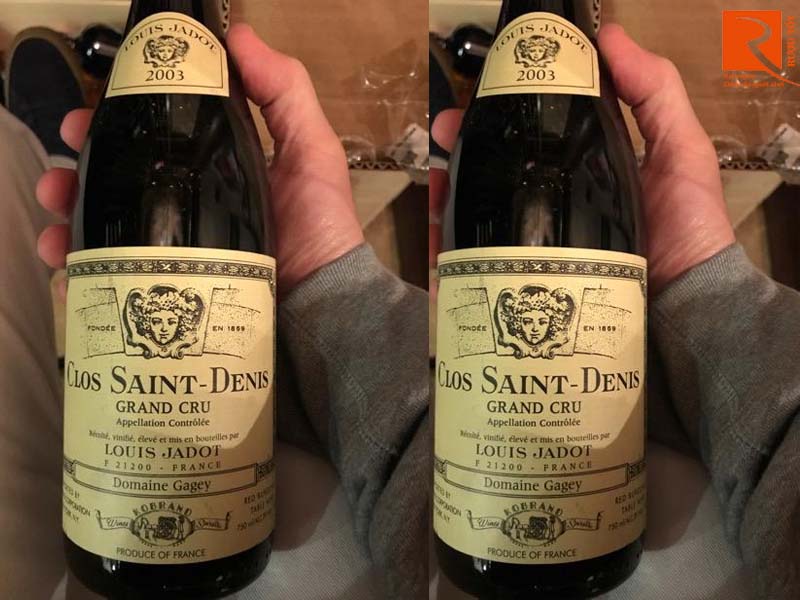 Louis Jadot Domaine Gagey Clos Saint Denis Grand Cru