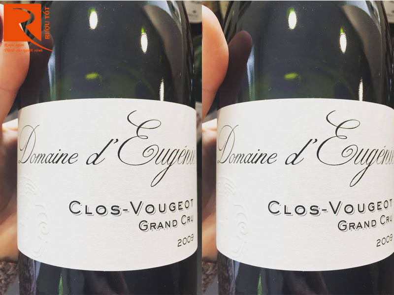 Rượu vang Pháp Domaine dEugenie Clos de Vougeot Grand Cru