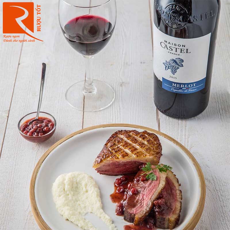 Rượu Vang Maison Castel Merlot