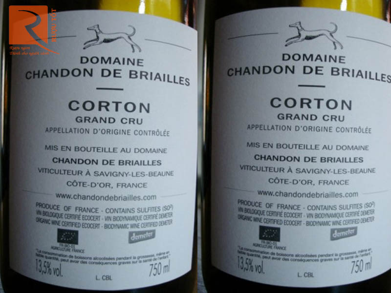 Domaine Chandon de Briailles Corton Grand Cru