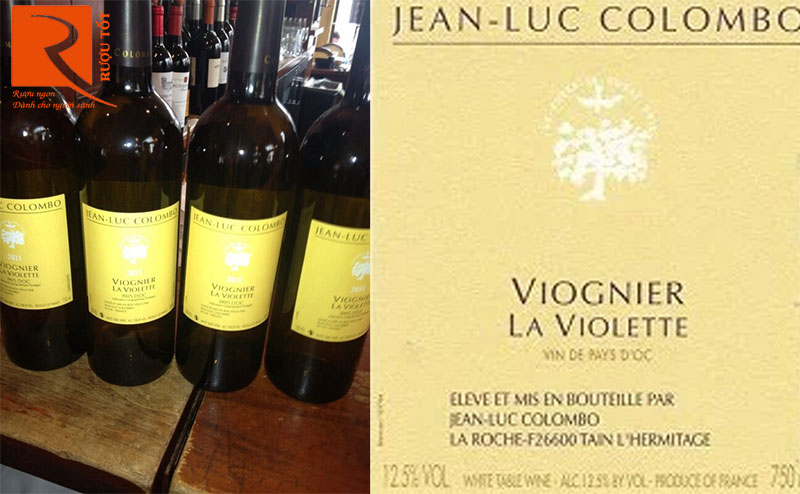 Rượu Vang Jean Luc Colombo La Violette Viognier