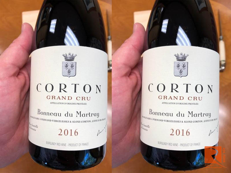 Khám phá hương vị Corton Grand Cru Bonneau du Martray