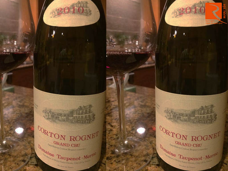 Đôi nét về rượu vang Corton Rognet Grand Cru Domaine Taupenot Merme 