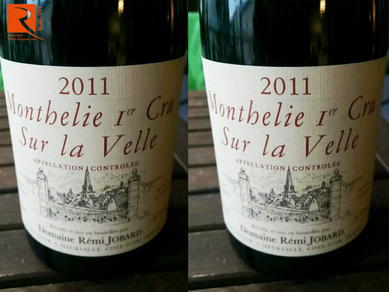 Rượu vang Pháp Monthelie 1er Cru Sur La Velle Remi Jobard Hảo hạng