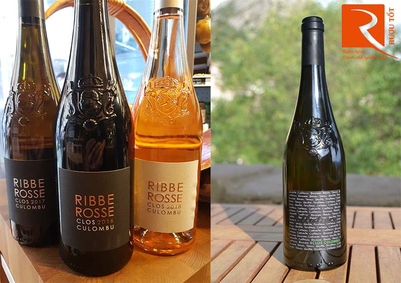 Rượu Vang Ribbe Rosse Clos Culombu Blanc