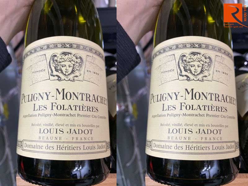 Rượu vang Pháp Puligny Montrachet Les Folatieres Louis Jadot Cao cấp