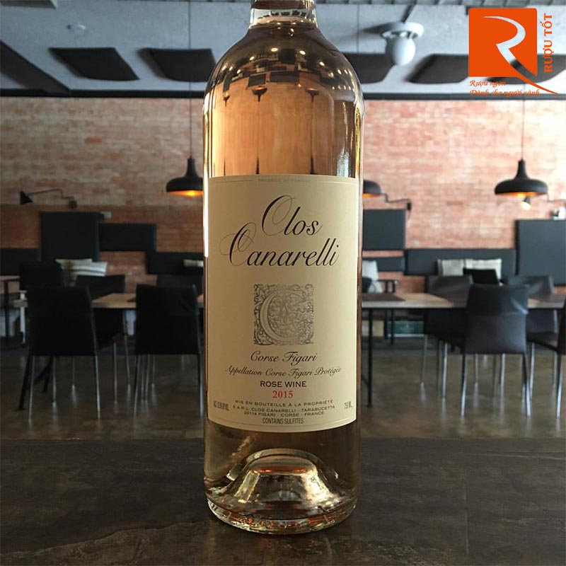 Rượu Vang Clos Canarelli Rose Corse Figari