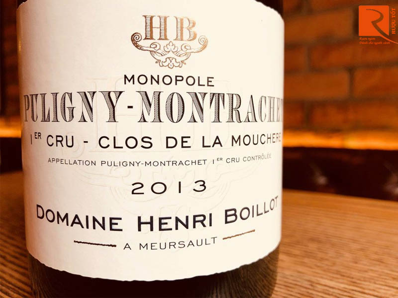 Puligny Montrachet Clos de la Mouchere Henri Boillot