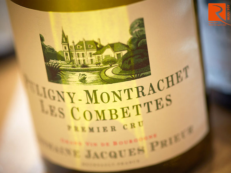 Rượu vang Pháp Puligny Montrachet Les Combettes Domaine Jacques Prieur Gía rẻ