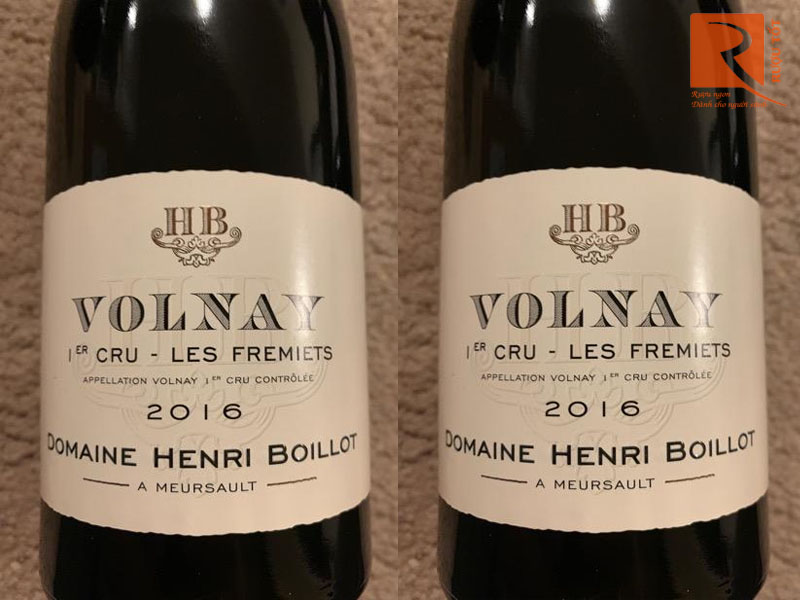 Rượu vang Pháp Volnay 1st Cru Les Caillerets Henri Boillot Gía rẻ