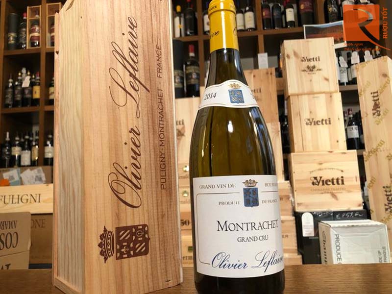 Rượu vang Pháp Montrachet Grand Cru Olivier Leflaive Gía rẻ