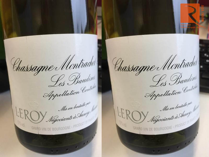 Chassagne Montrachet Les Embrazees Maison Leroy