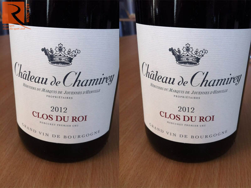 Chateau de Chamirey Clos du Roi Mercurey Premier Cru