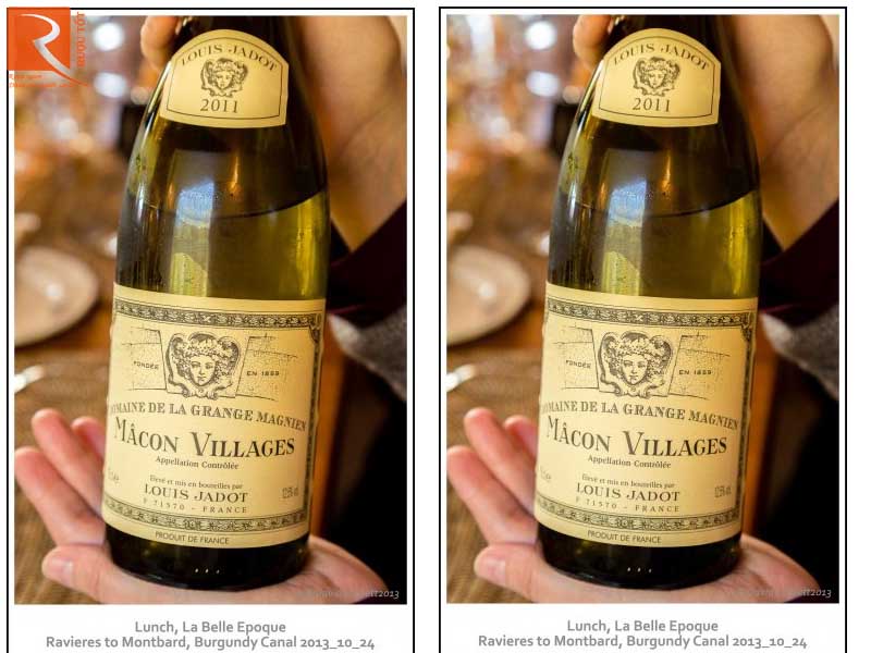 Rượu vang Pháp Macon Villages Grange Magnien Louis Jadot Gía rẻ