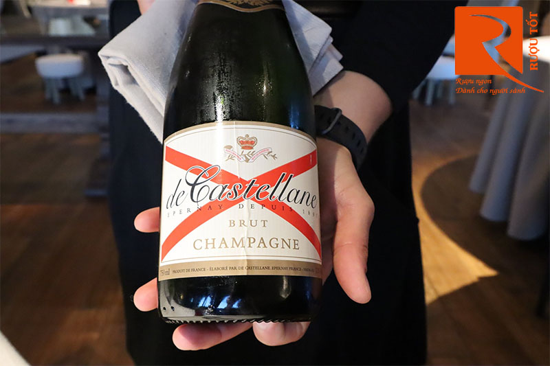 Rượu Vang Champagne de Castellane Brut