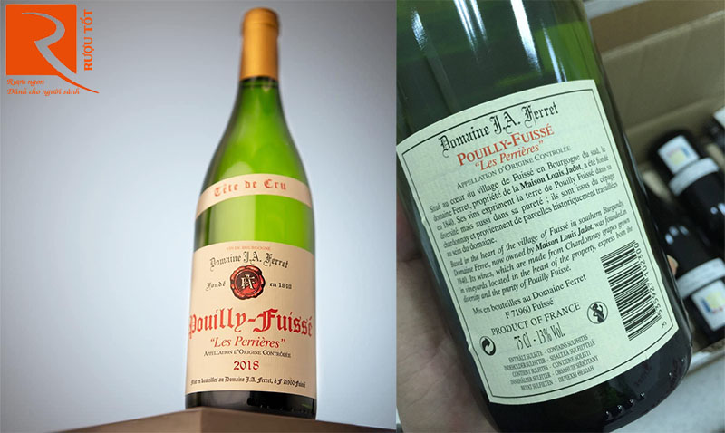 Pouilly Fuisse Les Perrieres Tete de Cru