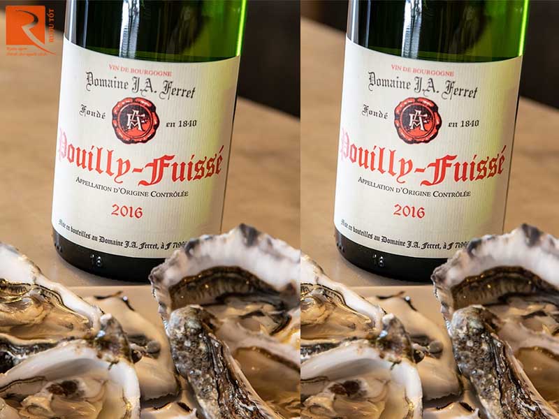 Rượu vang Pháp Pouilly Fuisse Domaine JA Ferret Gía rẻ