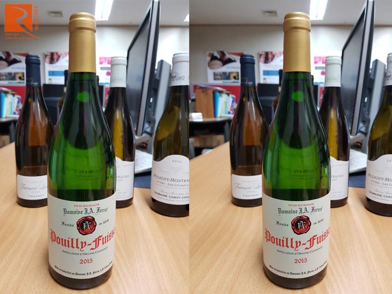 Rượu vang Pháp Pouilly Fuisse Domaine JA Ferret Gía rẻ