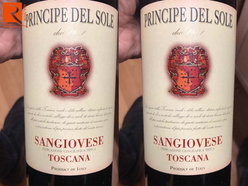 Principe del Sole Sangiovese Toscana