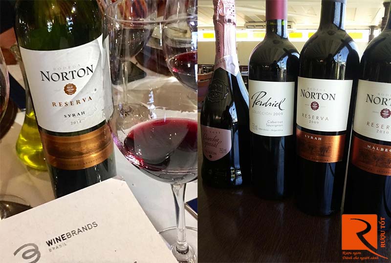 Rượu Argentina Norton Reserva Syrah Bodega