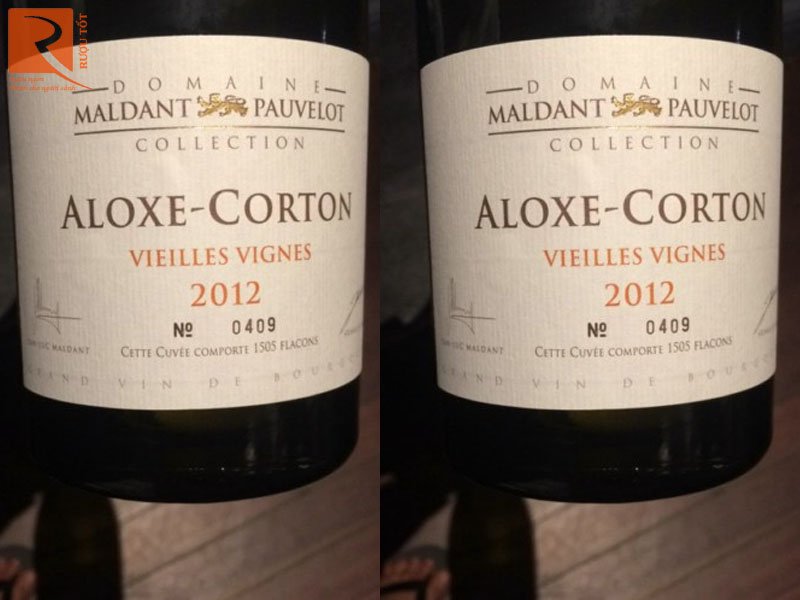 Aloxe Corton Maldant Pauvelot