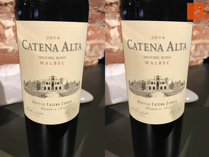 Catena Alta Cabernet Sauvignon Malbec