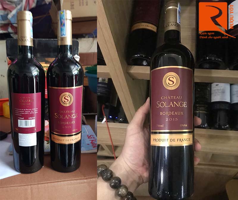 Rượu Vang SOLANGE Bordeaux