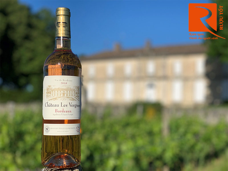 Rượu Vang Chateau Les Vergnes