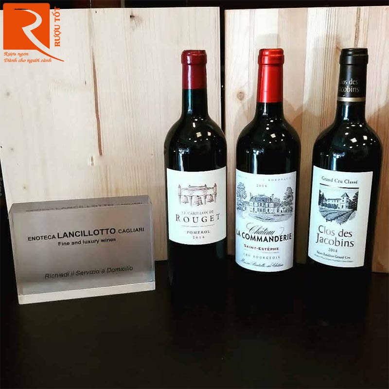 Rượu Vang Chateau La Commanderie Saint Estephe