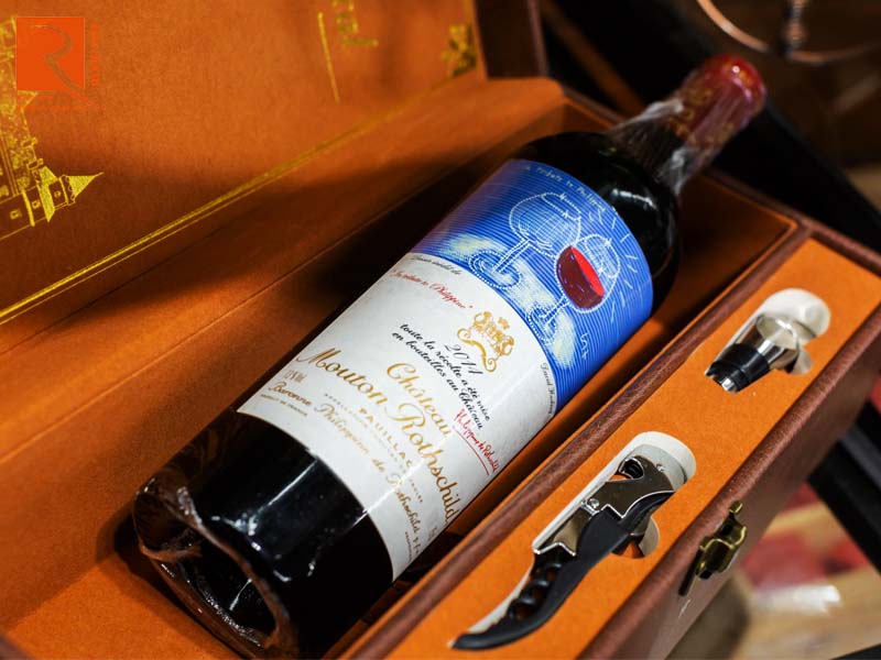 Vang Pháp Chateau Mouton Rothschild Pauillac Cao cấp