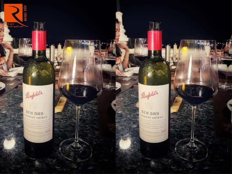 Rượu vàn Penfolds Bin 389 Cabernet Shiraz