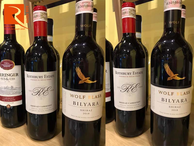 Rượu vang Wolf Blass Black Shiraz