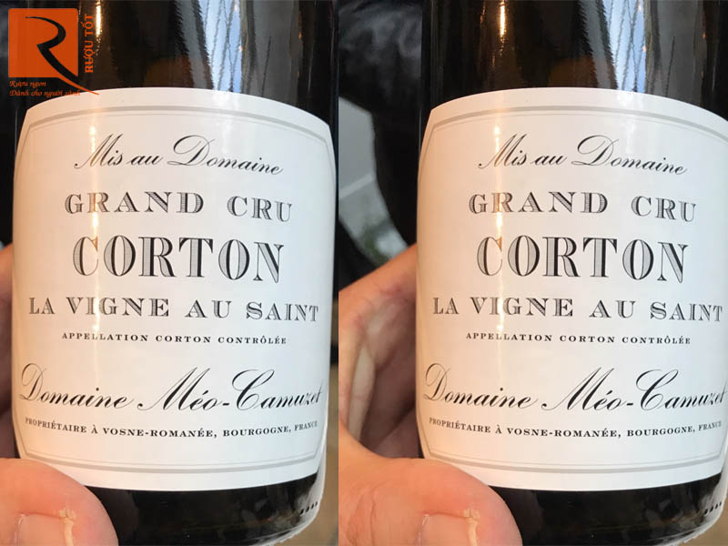 Corton Grand Vigne au Saint Domaine Meo Camuzet