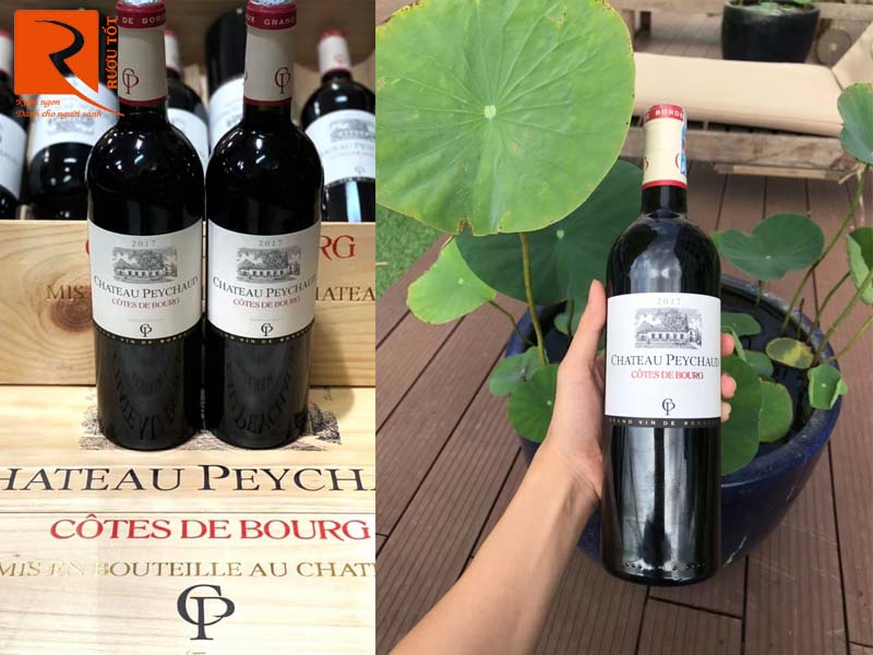 Rượu vang Chateau Peychaud Cotes De Bourg