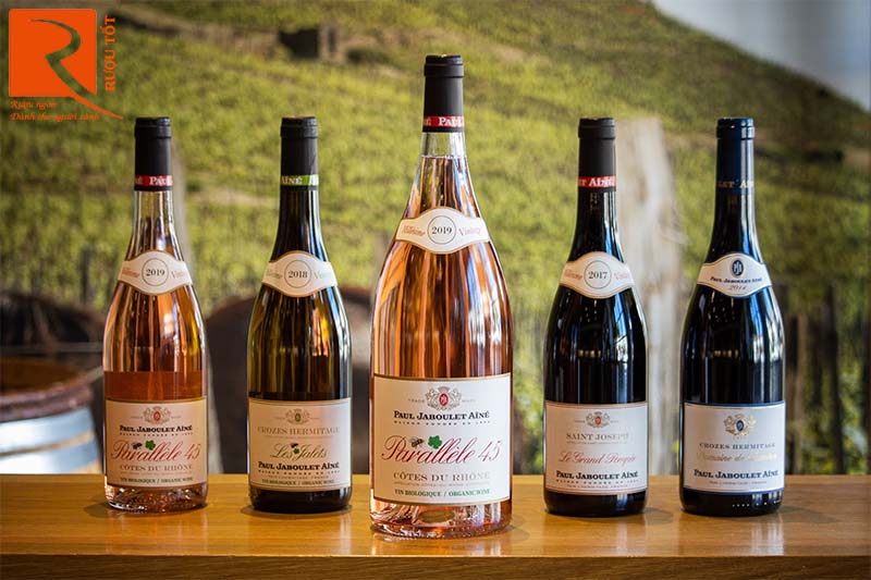 Rượu Vang Parallele 45 Cotes du Rhone Rose