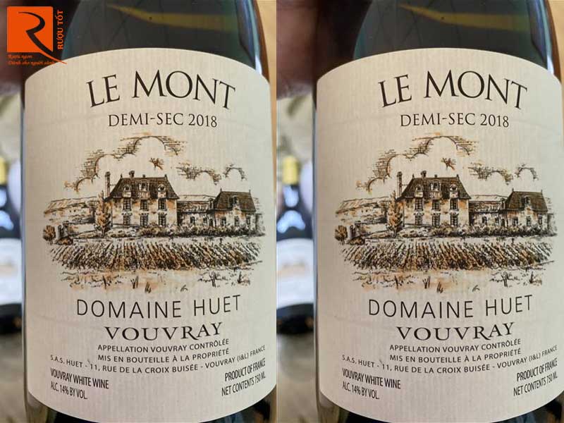 Le Mont Vouvray Demi Sec Sauvion