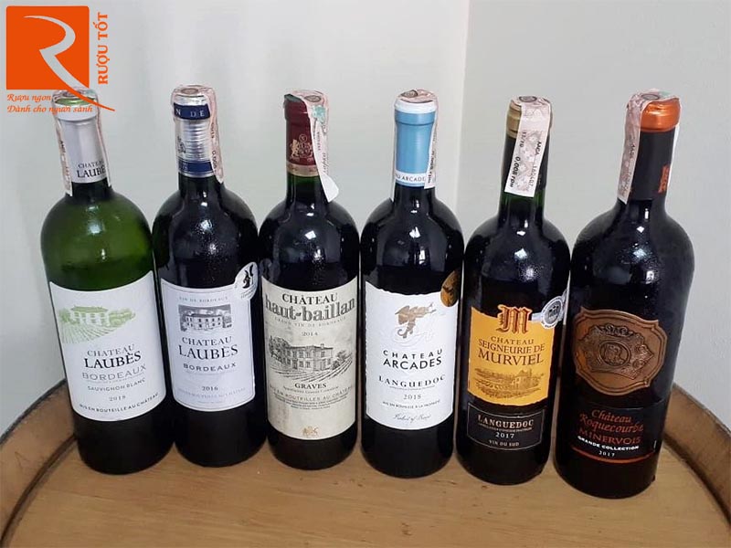 Rượu Vang Chateau Haut Baillan Graves Rouge