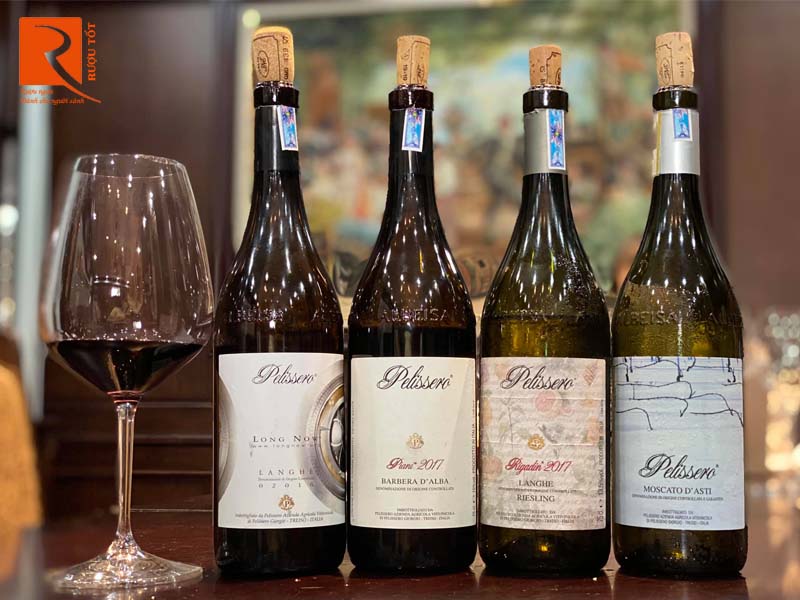 Vang Ý Pelissero Piani Barbera d'Alba Piemonte 91 điểm Cao cấp