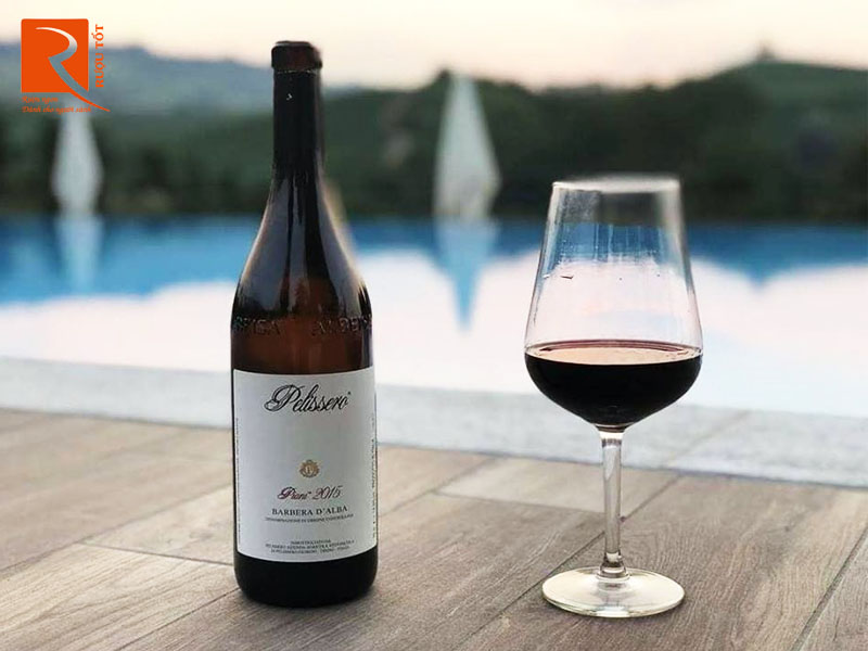 Vang Ý Pelissero Piani Barbera d'Alba Piemonte